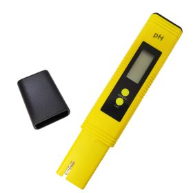 PH Meter 0.01 PH Battery Powder High Precision Water Quality EC Tester 0-14 PH Measurement Range For Aquarium Swimming Pool Digital Electric PH Meter