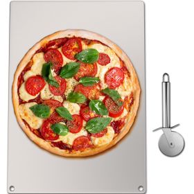 VEVOR Steel Pizza Stone for Oven, Steel Pizza Plate, A36 Steel Baking Steel Pizza Stone for Grill