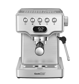 1350W Semi-automatic coffee machine 19Bar (ULKA) high pressure pump extraction 1 cup / 2 cup espresso machine 1.8L water tank capsule