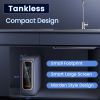 Tankless Reverse Osmosis System, Under Sink RO Water Filter System, Smart Large Screen, 800 GPD, 2:1 Pure to Waste, 4 Stage RO Filter, TDS Reduction