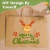 Paper Bags With Handles, 50 Pcs Kraft Paper Bags 13x4.3x11 Inches Brown Bulk, Large Recycled Paper Bags, Shopping Bags, Gift Bags, Retail Bags For.