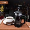 Mini French Press Coffee Maker 1 Cups, 12oz Coffee Press, Perfect for Coffee Lover Gifts Morning Coffee